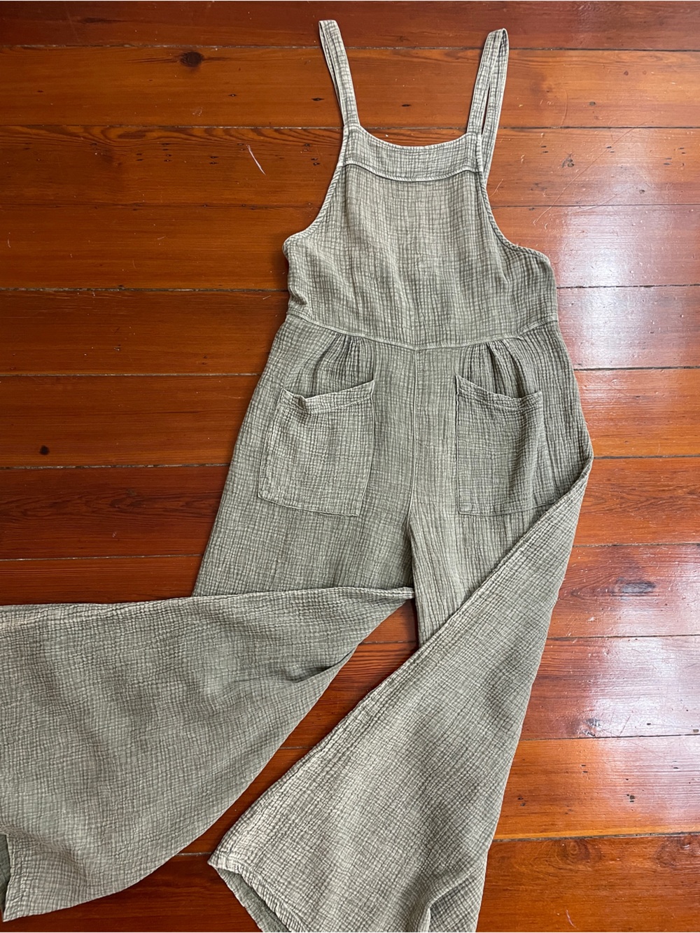 Anthropologie Maronie Cotton Gauze Overalls Sz S 🧡🎀 - Picture 6 of 9